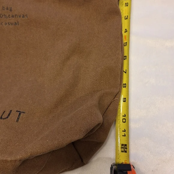 Brown Canvas Tote Bag - Picture 11 of 15